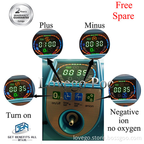 Hot sale portable oxygen generator price